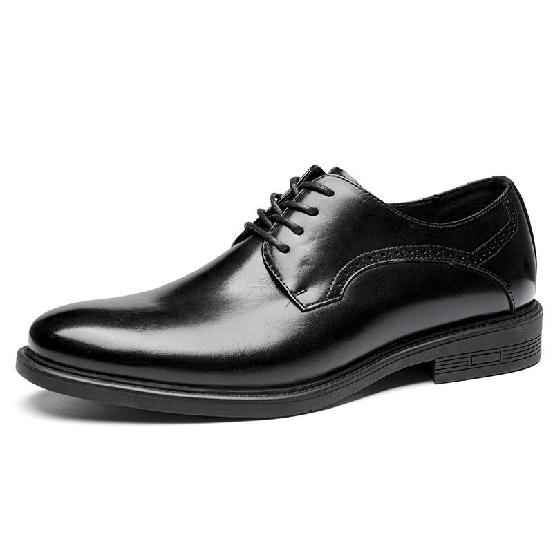 Dress Shoes 2021 Autumn Men's Casual Leather British Style Simple Big Head Business Gentleman, Black
Dress Shoes 2021 Autumn Men's Casual Leather British Style Simple Big Head Business Gentleman, Black