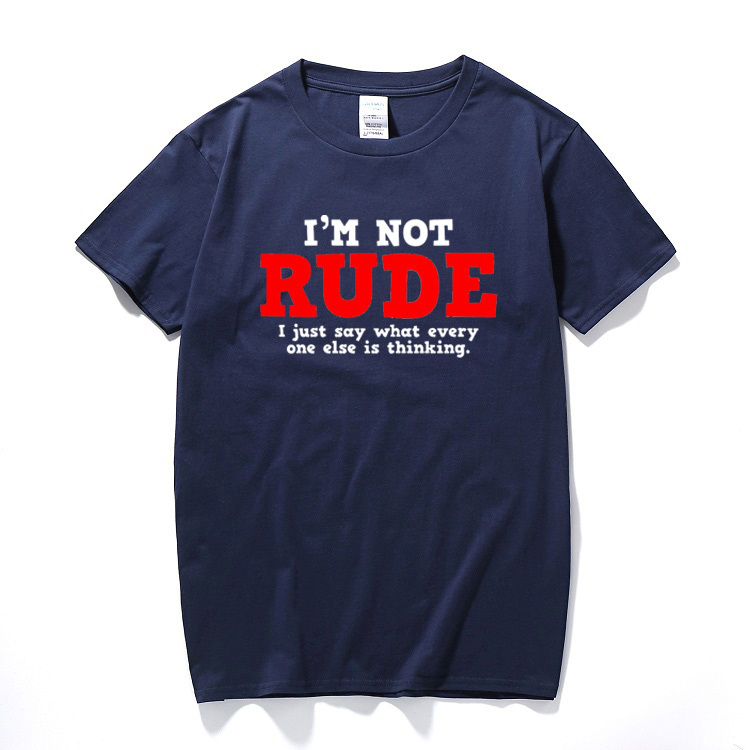 Rude Thinking Sarcastic T-Shirt Cool Adult Novelty Gift Idea Humor Funny tshirts summer top t shirt Cotton short sleeve camiseta T200516