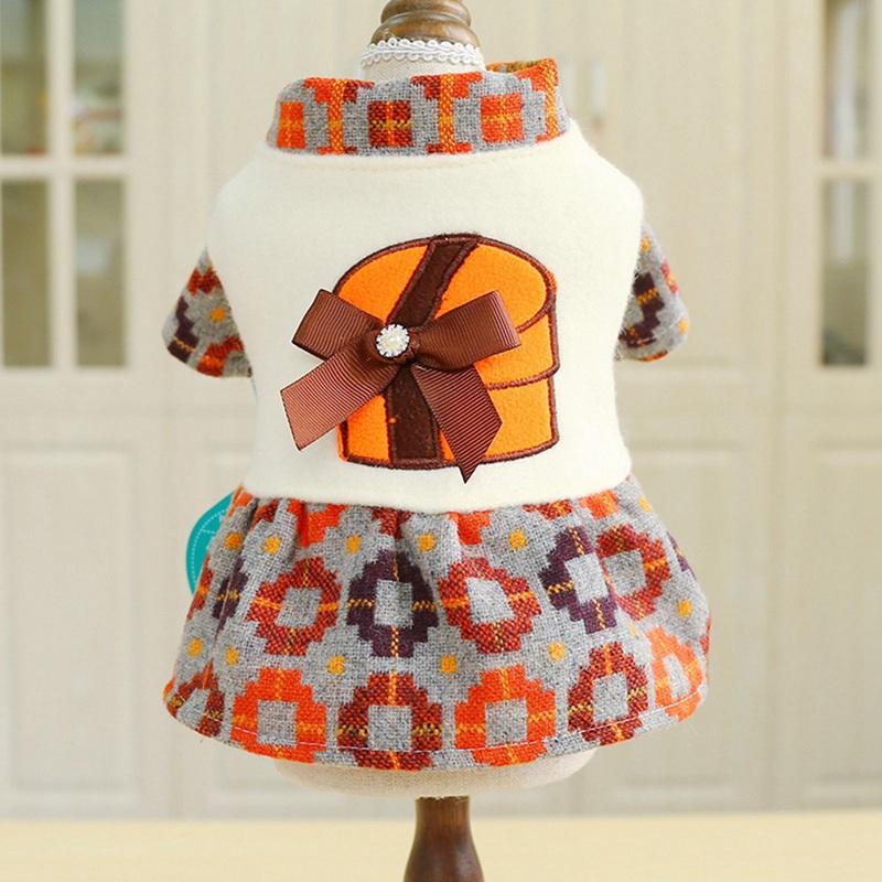 Dog Apparel Pet Girls Winter Woolen Dress Clothes Cute Bowknot Poodle For Small Puppy Cat Chihuahua Teddy
Dog Apparel Pet Girls Winter Woolen Dress Clothes Cute Bowknot Poodle For Small Puppy Cat Chihuahua Teddy