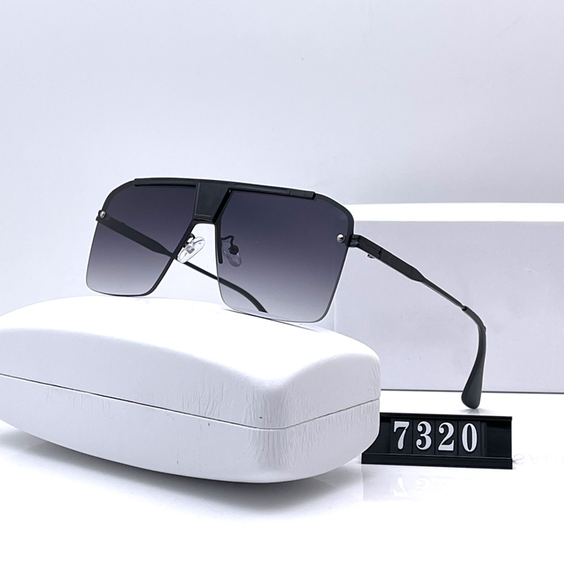 Seven colors trendy Half frame Sunglasses for men women high quality HD polarized lenses Fashion casual Driving glasses with package 7320, White;black
Seven colors trendy Half frame Sunglasses for men women high quality HD polarized lenses Fashion casual Driving glasses with package 7320, White;black