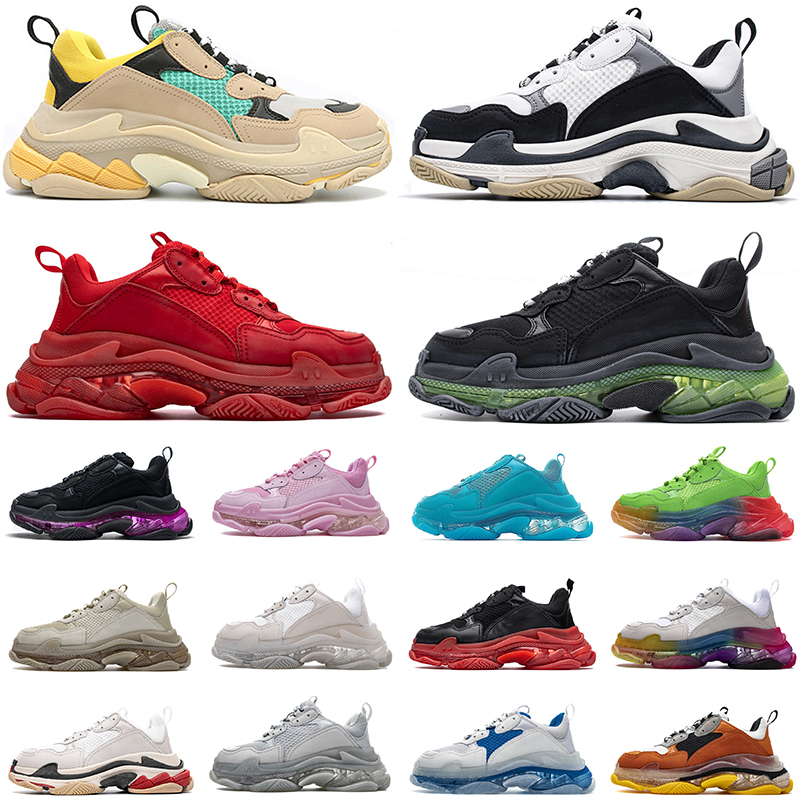 newest sneakers clear sole triple s casual dad shoes scarpe crystal bottoms men women tennis platform 17FW paris vintage triple-s luxury designer flat sports
newest sneakers clear sole triple s casual dad shoes scarpe crystal bottoms men women tennis platform 17FW paris vintage triple-s luxury designer flat sports