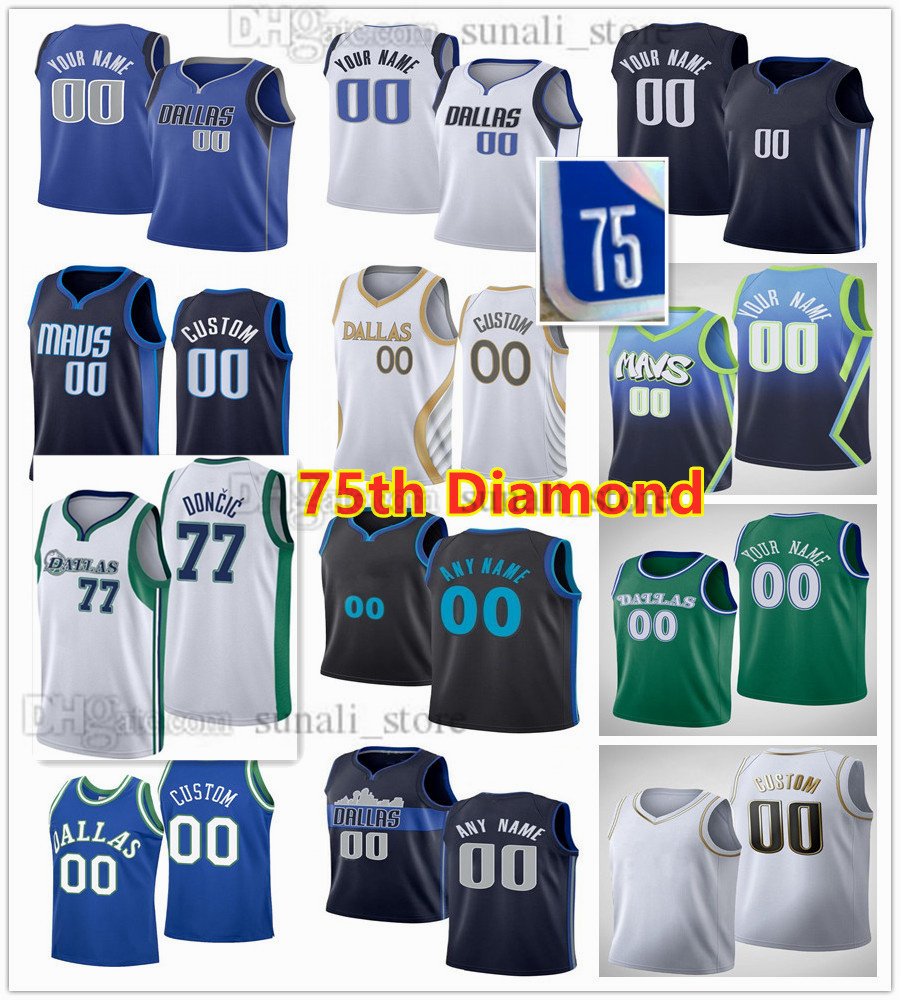 75th Diamond Basketball Jerseys Dirk Nowitzki 41 Kristaps Porzingis 6 Tim Hardaway Jr. 11 Luka Doncic 77 Frank Ntilikina 21 Jalen Brunson 13 Dwight Powell 7 Maxi Kleber, White
75th Diamond Basketball Jerseys Dirk Nowitzki 41 Kristaps Porzingis 6 Tim Hardaway Jr. 11 Luka Doncic 77 Frank Ntilikina 21 Jalen Brunson 13 Dwight Powell 7 Maxi Kleber, White