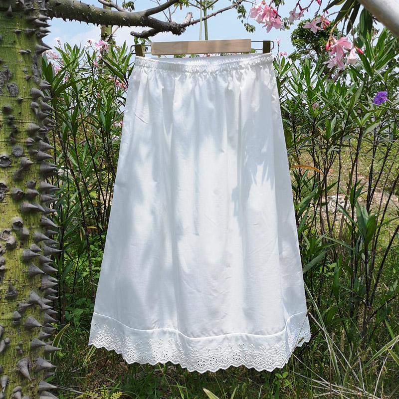 Skirts Japanese Summer Women Cute Retro Long Skirt Mori Sweet Lace Lolita Pleated Underskirt Petticoat Floral White Midi Tutu, Ivory
Skirts Japanese Summer Women Cute Retro Long Skirt Mori Sweet Lace Lolita Pleated Underskirt Petticoat Floral White Midi Tutu, Ivory