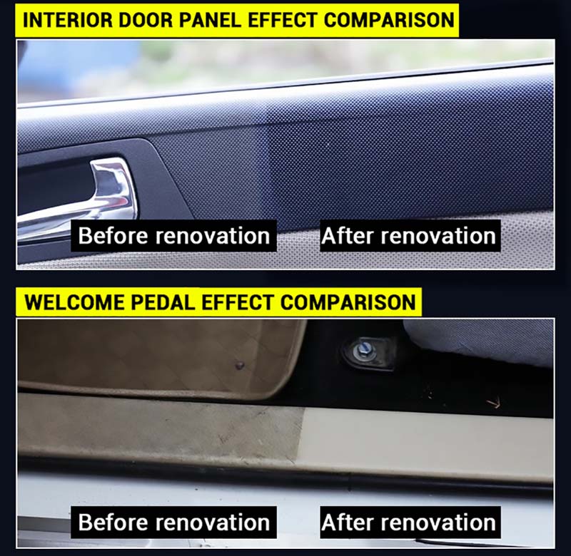 Automotive Interior Plastic Retreading Cleaning Tools Agent Plastics Parts Wax Instrument Panel Retreads Agents Cleaner Tool