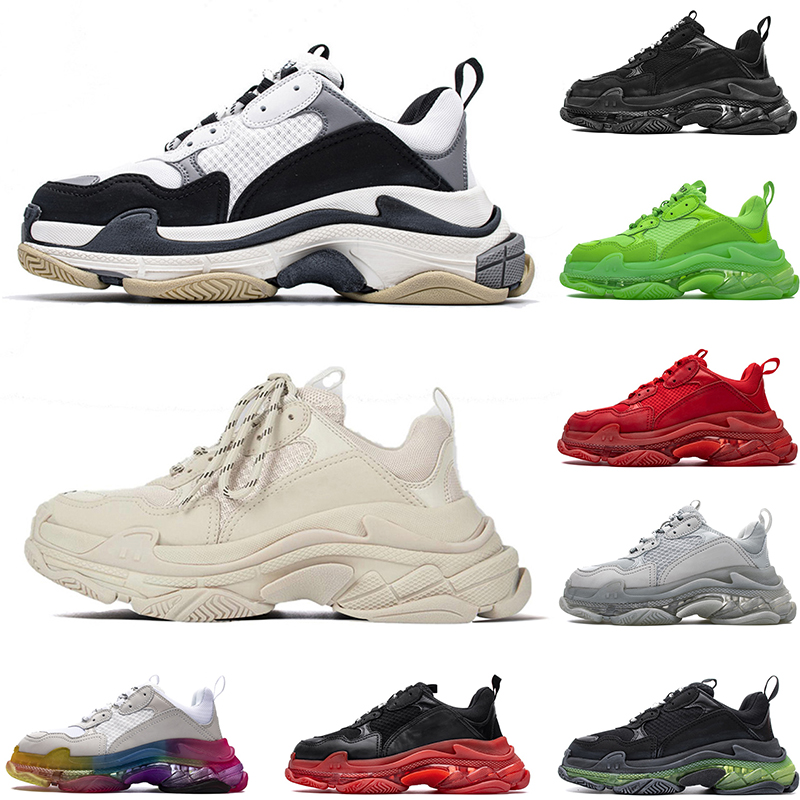 Platform Sneakers 2021 Fashion Triple S 17FW Flat Casual Shoes Balenciagas Mens Women Crystal Clear Sole Luxurys Designers Vintage Old Sports Schuhe Chaussures, A4 36-45
Platform Sneakers 2021 Fashion Triple S 17FW Flat Casual Shoes Balenciagas Mens Women Crystal Clear Sole Luxurys Designers Vintage Old Sports Schuhe Chaussures, A4 36-45