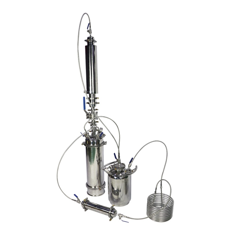 ZOIBKD Supply Stainless Steel Closed Loop Butane Extractor 2LB With Cooler And Material Dryer