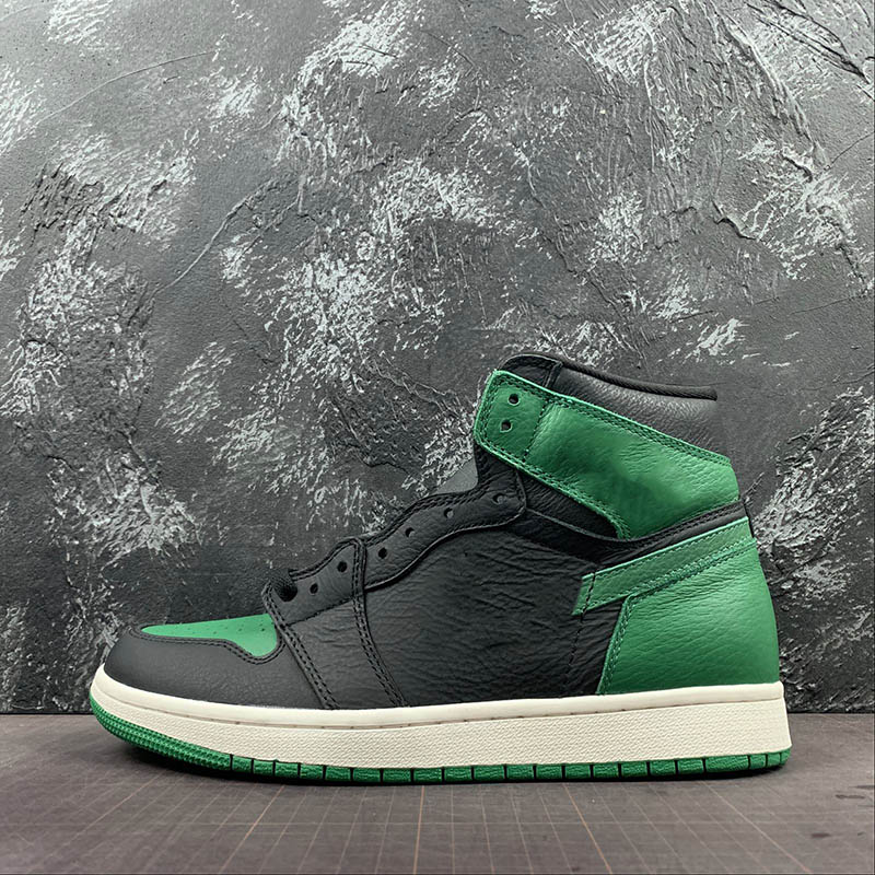 Authentic Jumpman 1 Pine Green 2.0 Basketball Shoes 1s High OG Black-Green outdoor Sneakers Size 36~46 With Box 555088-032, #2
Authentic Jumpman 1 Pine Green 2.0 Basketball Shoes 1s High OG Black-Green outdoor Sneakers Size 36~46 With Box 555088-032, #2