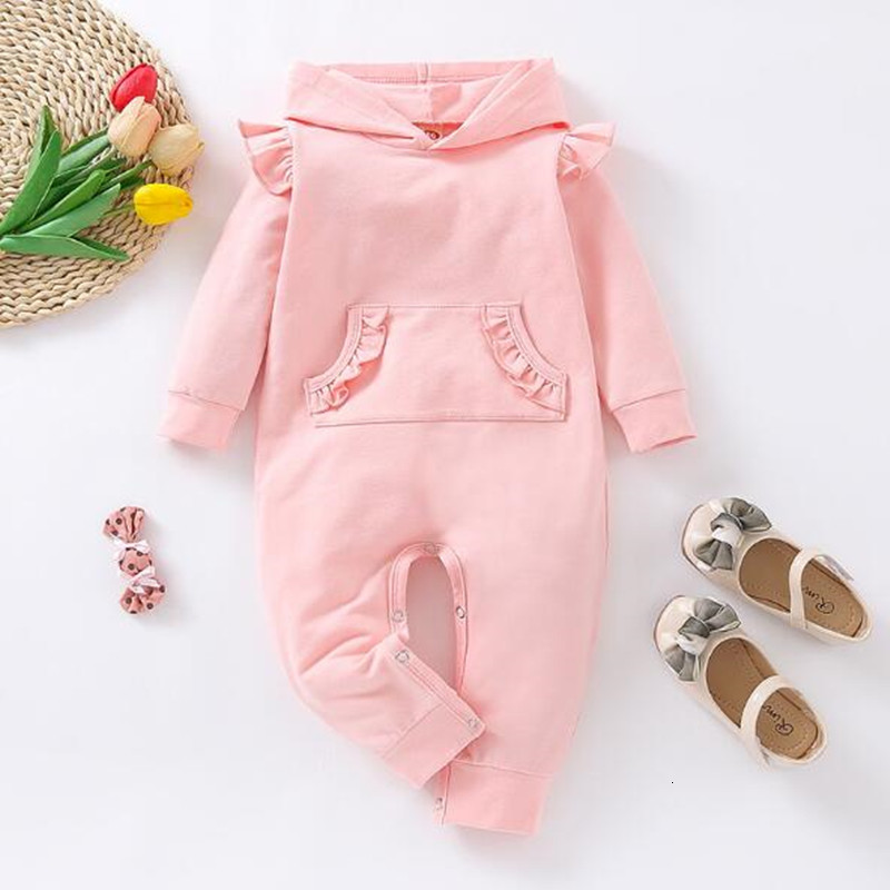 New 2021 Spring Cute Clothes Solid Infant Girls Long Romper Suit Baby Hooded Overall Cotton Babywear H29j, Red
New 2021 Spring Cute Clothes Solid Infant Girls Long Romper Suit Baby Hooded Overall Cotton Babywear H29j, Red