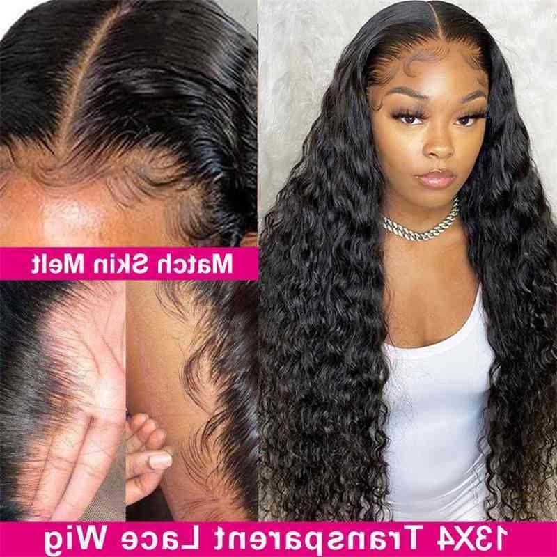Deep 28 30 Inch Wave13x6 Transparent Front Human Hair For Black Women Brazilian Water Wave 5X5 HD Lace Frontal Wig, 4x4 medium lace
Deep 28 30 Inch Wave13x6 Transparent Front Human Hair For Black Women Brazilian Water Wave 5X5 HD Lace Frontal Wig, 4x4 medium lace