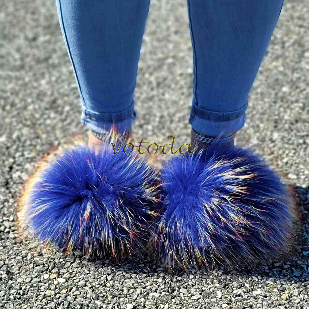 Summer Amazing Fur Slippers Women Fluffy Raccoon Slides Luxury Fox Sandals Cozy Home ry Flip Flops Ladies Flat Shoes, As picture
Summer Amazing Fur Slippers Women Fluffy Raccoon Slides Luxury Fox Sandals Cozy Home ry Flip Flops Ladies Flat Shoes, As picture