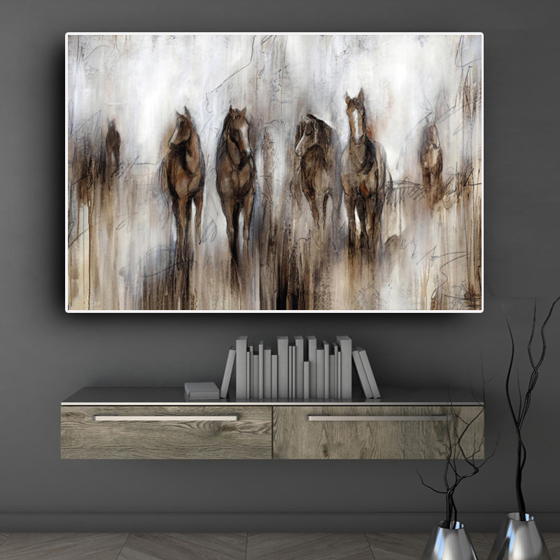 Nordic Vintage Oil Painting Printed on Canvas Animal Posters and Prints Abstract Horses Zebra Wall Art Pictures for Living Room
Nordic Vintage Oil Painting Printed on Canvas Animal Posters and Prints Abstract Horses Zebra Wall Art Pictures for Living Room