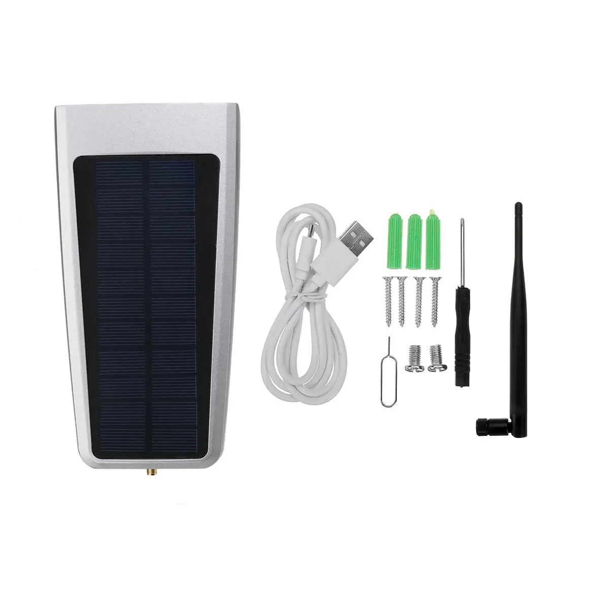 Solar Outdoor HD Night Vision Mobile Phone WiFi Network Surveillance Camera System