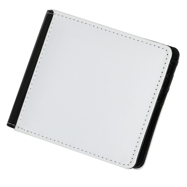 2 Styles Sublimation Wallet Money Bag Bank Card Holders PU Leather Blank DIY Multi-Card Portable Travel Essentials