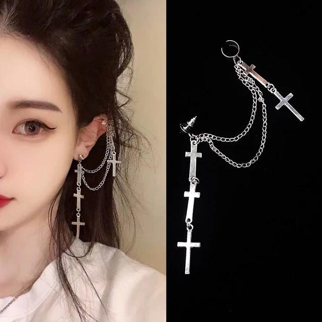 Dangle & Chandelier Korean Fashion Cross Earrings For Women Jewelry Personality 2021 Tassel Grunge Trendy Ear Cuff Wholesale
Dangle & Chandelier Korean Fashion Cross Earrings For Women Jewelry Personality 2021 Tassel Grunge Trendy Ear Cuff Wholesale
