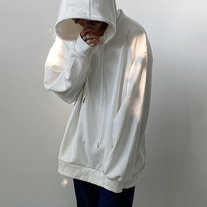Loose White Casual Sweatshirt For Women Hooded Collar Long Sleeve Basic Solid Sweatshirts Female Fashion New Style, Black
Loose White Casual Sweatshirt For Women Hooded Collar Long Sleeve Basic Solid Sweatshirts Female Fashion New Style, Black