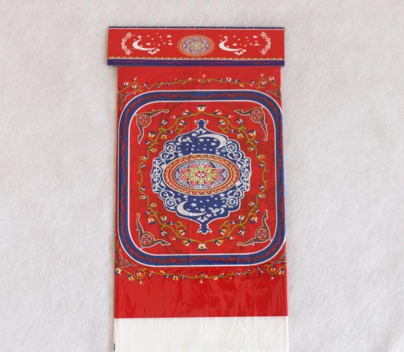 Muslim Antependium Pe Plastic Table Cloth Eid Al Fitr Mezi Festival Ramadan Arrangement Decorate Classica Wholesale