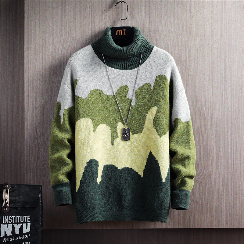 2021 New Autumn Winter Warm Sweater Men Knitted O-neck Pattern Pullovers Male Casual Outwear Patchwork Tops Youth Drop Shipping 9qg3
2021 New Autumn Winter Warm Sweater Men Knitted O-neck Pattern Pullovers Male Casual Outwear Patchwork Tops Youth Drop Shipping 9qg3