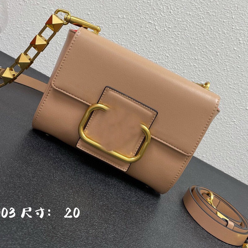 Stud Shoulder Bag Grainy Calfskin Leather Handbag Rivet Chain Crossbody Bags Fashion Metal Letter Hasp Anti-brass Hardware Adjustable Detchable Shoulders Strap, Just box(don not sell sepeartely)
Stud Shoulder Bag Grainy Calfskin Leather Handbag Rivet Chain Crossbody Bags Fashion Metal Letter Hasp Anti-brass Hardware Adjustable Detchable Shoulders Strap, Just box(don not sell sepeartely)