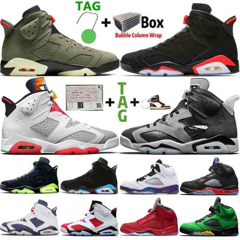 2021 New Top Quality High OG 6 6s Jumpman Mens Basketball Shoes Top Travis Scotts Black Infrared HARE DMP Alternate Women Sports Sneakers
2021 New Top Quality High OG 6 6s Jumpman Mens Basketball Shoes Top Travis Scotts Black Infrared HARE DMP Alternate Women Sports Sneakers