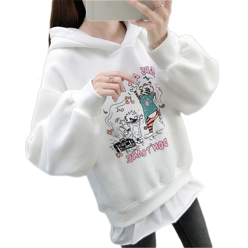 2021 New Autumn Winter Plus Veet Women Fashion Print Casual o Neck Hoodie Lovely Pullovers Sweatshirt B1ob, 03
2021 New Autumn Winter Plus Veet Women Fashion Print Casual o Neck Hoodie Lovely Pullovers Sweatshirt B1ob, 03