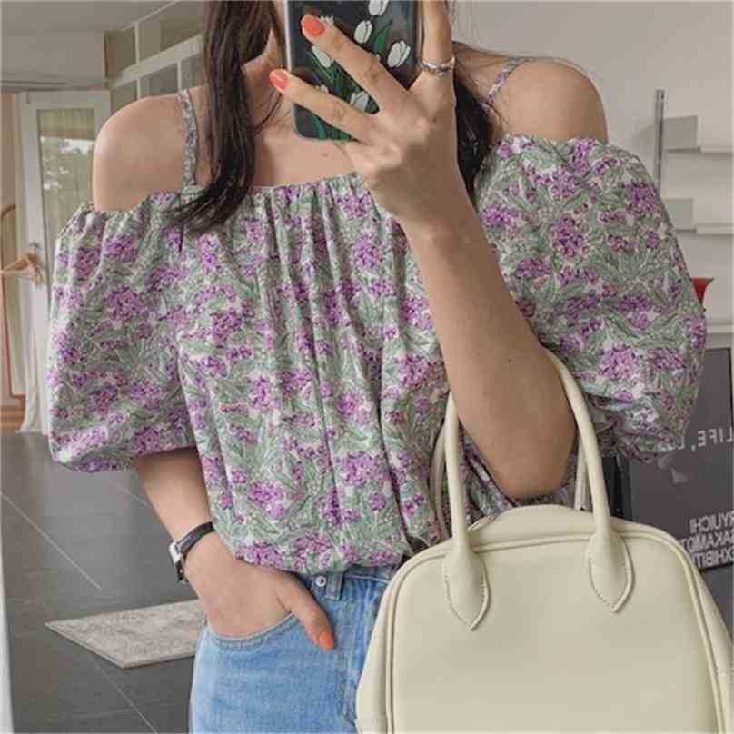 Sweet Sexy Florals Party Loose Slash Neck All Match Printed Prom Shirts Vintage Beach Tops Streetwear Blouses 210525, Blue
Sweet Sexy Florals Party Loose Slash Neck All Match Printed Prom Shirts Vintage Beach Tops Streetwear Blouses 210525, Blue