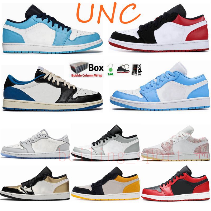 Top shoes 1s Basketball shoe Jumpman Low 1 Bloodline Men Designer Sneakers Fearless Obsidian Pine Green UNC Patent gold black toe Trainer with box, 34
Top shoes 1s Basketball shoe Jumpman Low 1 Bloodline Men Designer Sneakers Fearless Obsidian Pine Green UNC Patent gold black toe Trainer with box, 34