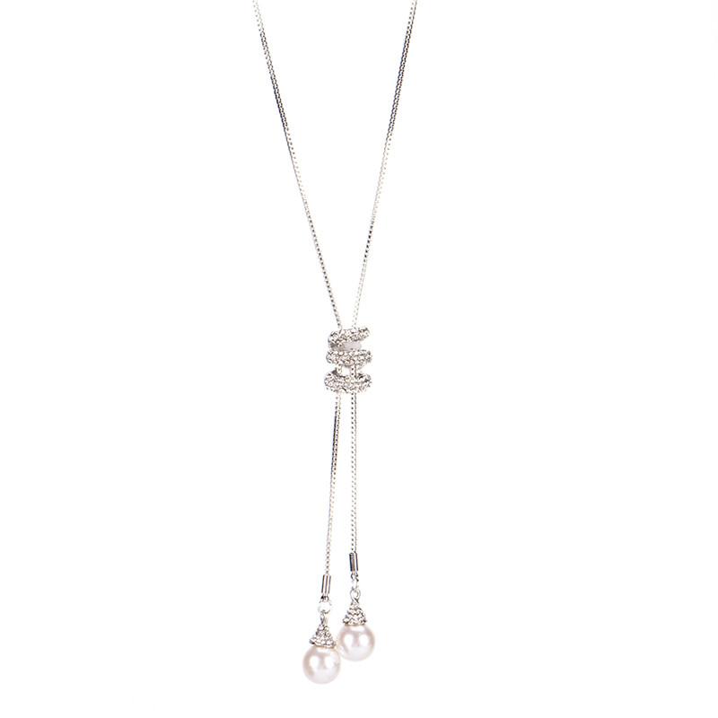 Pendant Necklaces Women Tassel Long Necklace Sweater Chain Female All-match Simple Clothes Accessories
Pendant Necklaces Women Tassel Long Necklace Sweater Chain Female All-match Simple Clothes Accessories