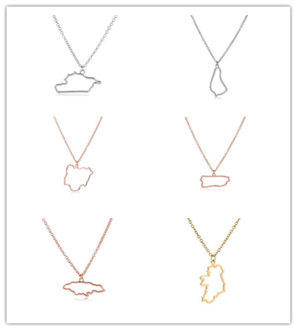 30PCS Gold African Map Charm Chain Necklace Ireland Israel France American Austrila Nigeria Syria Barbados Puerto Rico Country World Choker
30PCS Gold African Map Charm Chain Necklace Ireland Israel France American Austrila Nigeria Syria Barbados Puerto Rico Country World Choker