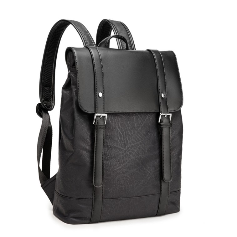 Men Backpacks Leather Schoolbag Fashion Waterproof Travel Bags Casual luxurys Bookbag Male, Black
Men Backpacks Leather Schoolbag Fashion Waterproof Travel Bags Casual luxurys Bookbag Male, Black