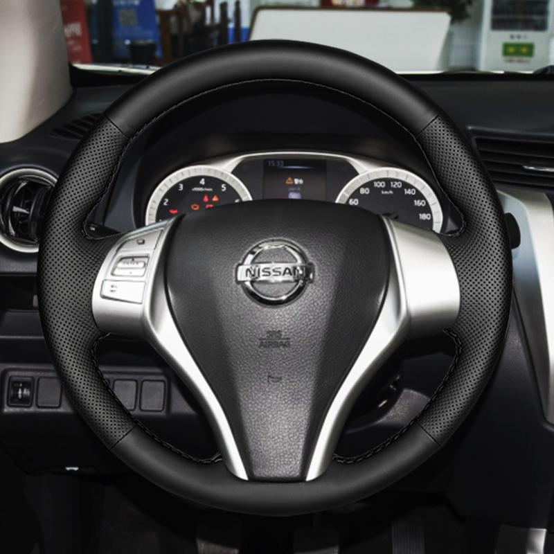 Steering Wheel Covers DIY Hand-stitched Suede Peach Grain Leather Car Cover For Terra Navara Tiida Accessories
Steering Wheel Covers DIY Hand-stitched Suede Peach Grain Leather Car Cover For Terra Navara Tiida Accessories