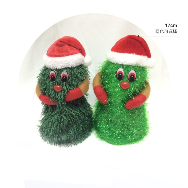 Christmas Decorations Electric Toy Plush Doll Funny Cute Green Electronic Xmas Tree Musical Santa Claus Fun Decoration
Christmas Decorations Electric Toy Plush Doll Funny Cute Green Electronic Xmas Tree Musical Santa Claus Fun Decoration
