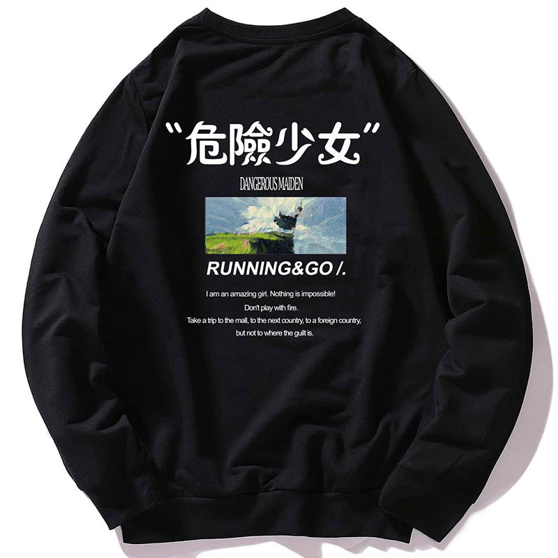 Men's Hoodies & Sweatshirts Fashion Streetwear Male Crewneck Sweatshirt For Men Sportswear Long Sleeve Pumpki Cotton O-Neck Pullover Black H
Men's Hoodies & Sweatshirts Fashion Streetwear Male Crewneck Sweatshirt For Men Sportswear Long Sleeve Pumpki Cotton O-Neck Pullover Black H