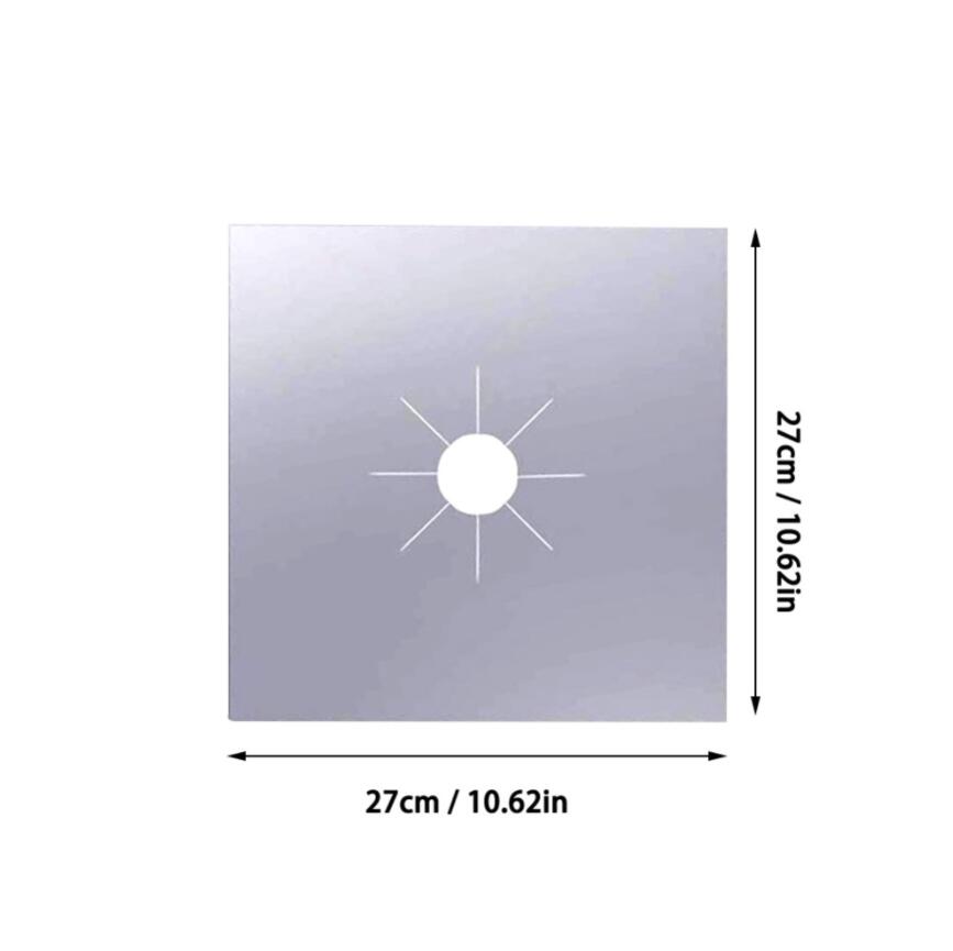 4pcs/set Cooker cover liner Clean Mat Pad Gas Stove Stovetop Protector Kitchen Accessories gift RRD7655 Free shipping