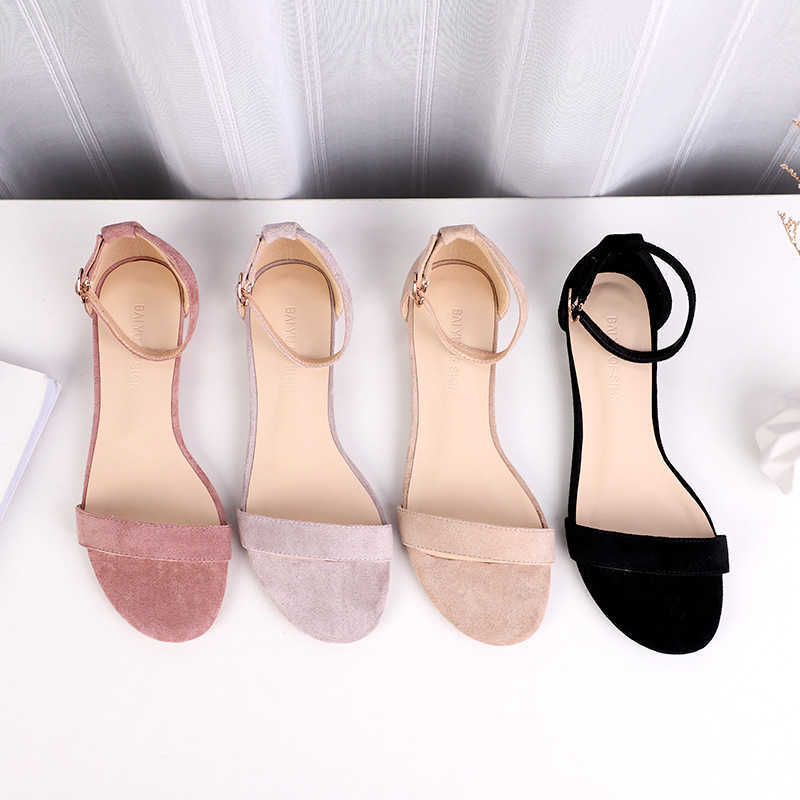 Women Sandals Suede 2021 Platform Square head 1.5CM Square heel Shoes For Women Heels Sandalias Summer Shoes Flock Sandals Y0721, Black
Women Sandals Suede 2021 Platform Square head 1.5CM Square heel Shoes For Women Heels Sandalias Summer Shoes Flock Sandals Y0721, Black