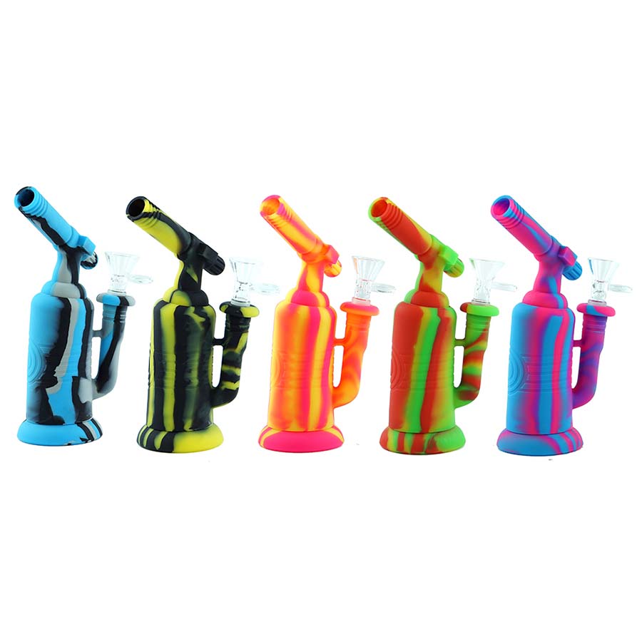 Torch dab rig 7.6" water pipe silicone bong hookah bongs oil rigs pipes for smoking with glass bowl portable hookahs unbreakable
Torch dab rig 7.6" water pipe silicone bong hookah bongs oil rigs pipes for smoking with glass bowl portable hookahs unbreakable