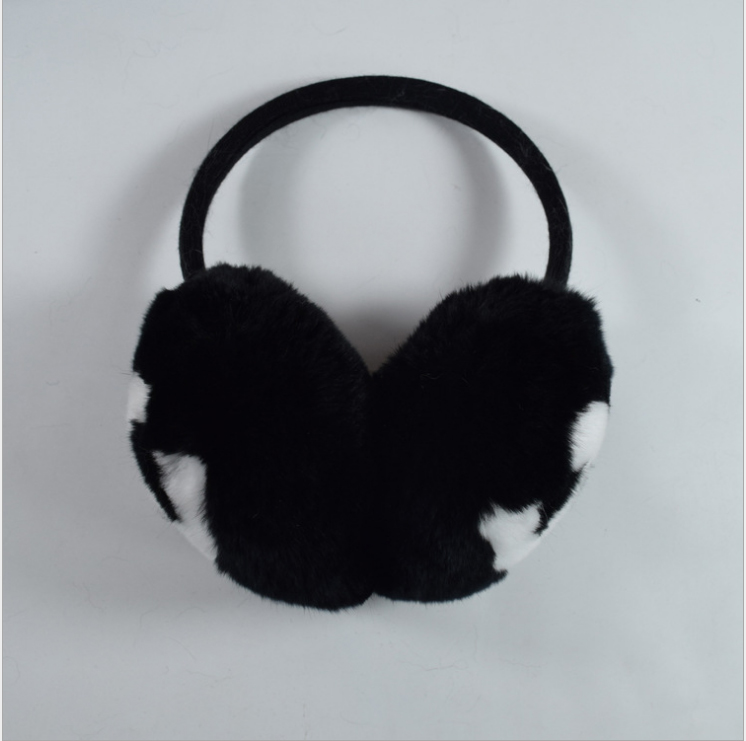 Winter earmuffs Female rabbit velvet earmuffs Classic brand Ear Muffs fashion warm warm plush earmuffs от DHgate WW