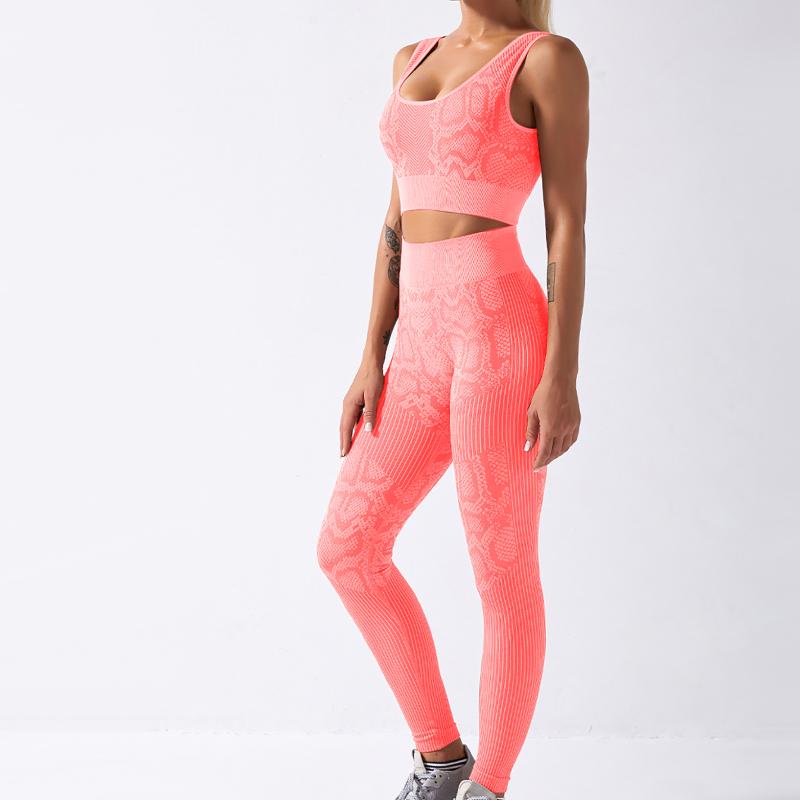 Seamless Set Gym Clothing Yoga Set Women Tracksuit Snake Pattern Sport Suit Fitness Women Workout Sports Wear For, Blue
Seamless Set Gym Clothing Yoga Set Women Tracksuit Snake Pattern Sport Suit Fitness Women Workout Sports Wear For, Blue