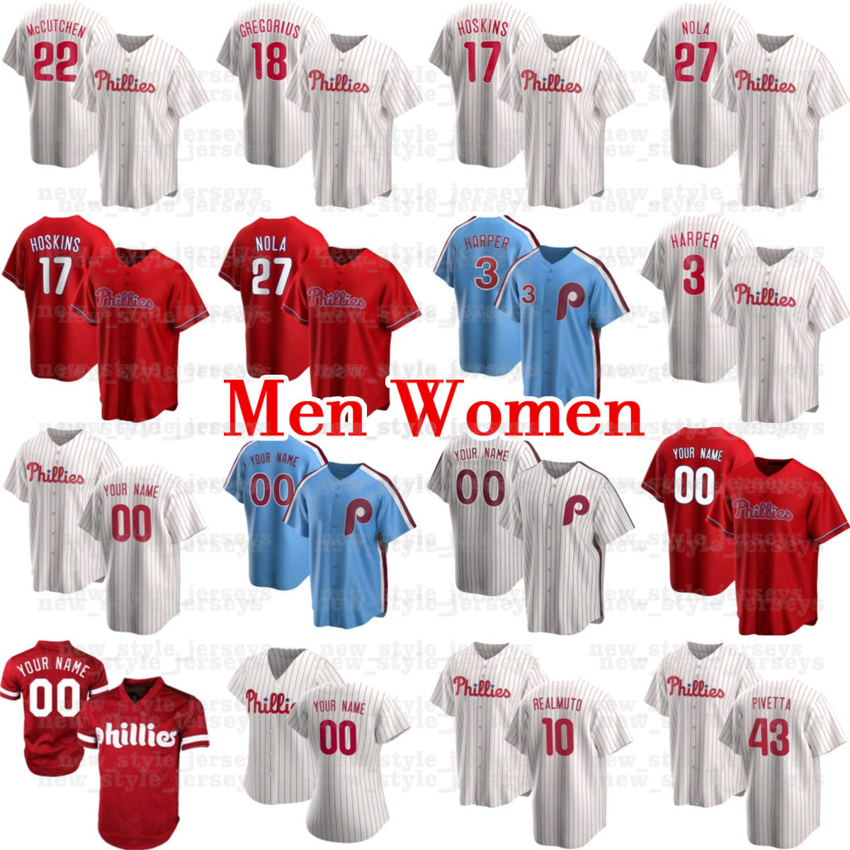 Harper 18 Didi Gregorius Jerseys 10 JT Realmuto Men Youth Women Blue red Grey 3 Bryce Rhys Hoskins Aaron Nola Custom Mike Schmidt Phillies, Blue;black
Harper 18 Didi Gregorius Jerseys 10 JT Realmuto Men Youth Women Blue red Grey 3 Bryce Rhys Hoskins Aaron Nola Custom Mike Schmidt Phillies, Blue;black
