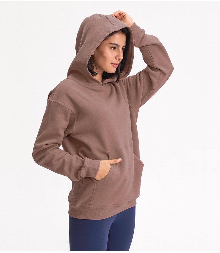 Autumn Winter Women's Hoodies Sportswear Cotton-Blend Fleece Fabric Running Hoody Sweatshirts Yoga Fitness All Yours Hoodie, Black
Autumn Winter Women's Hoodies Sportswear Cotton-Blend Fleece Fabric Running Hoody Sweatshirts Yoga Fitness All Yours Hoodie, Black
