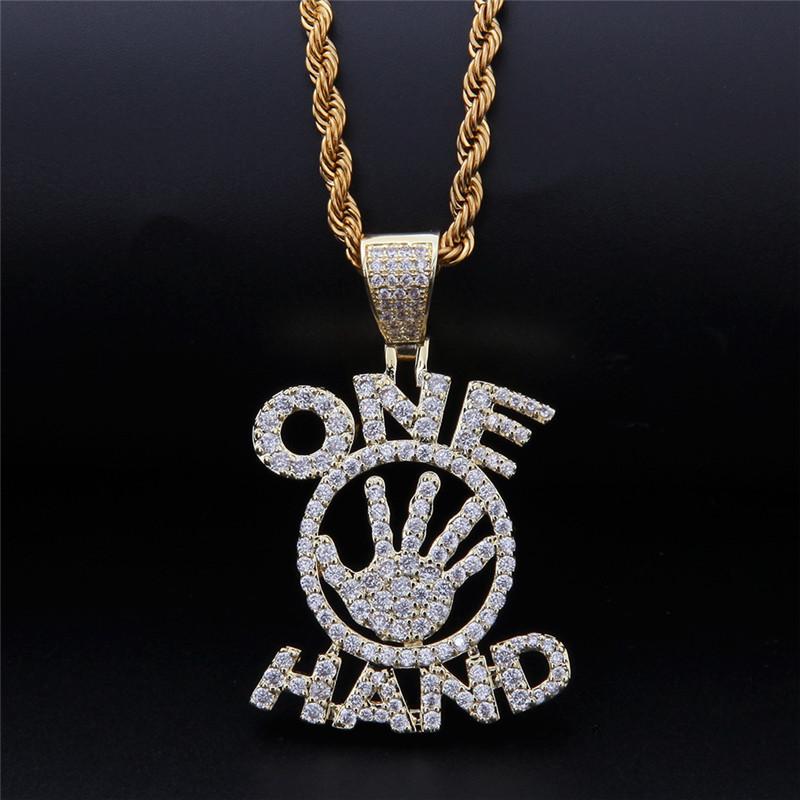 Pendant Necklaces Creative Cubic Zircon Palm Long Necklace Bling Letter One Hand Charms Hip Hop Jewelry For Women Men Xmas Gift
Pendant Necklaces Creative Cubic Zircon Palm Long Necklace Bling Letter One Hand Charms Hip Hop Jewelry For Women Men Xmas Gift