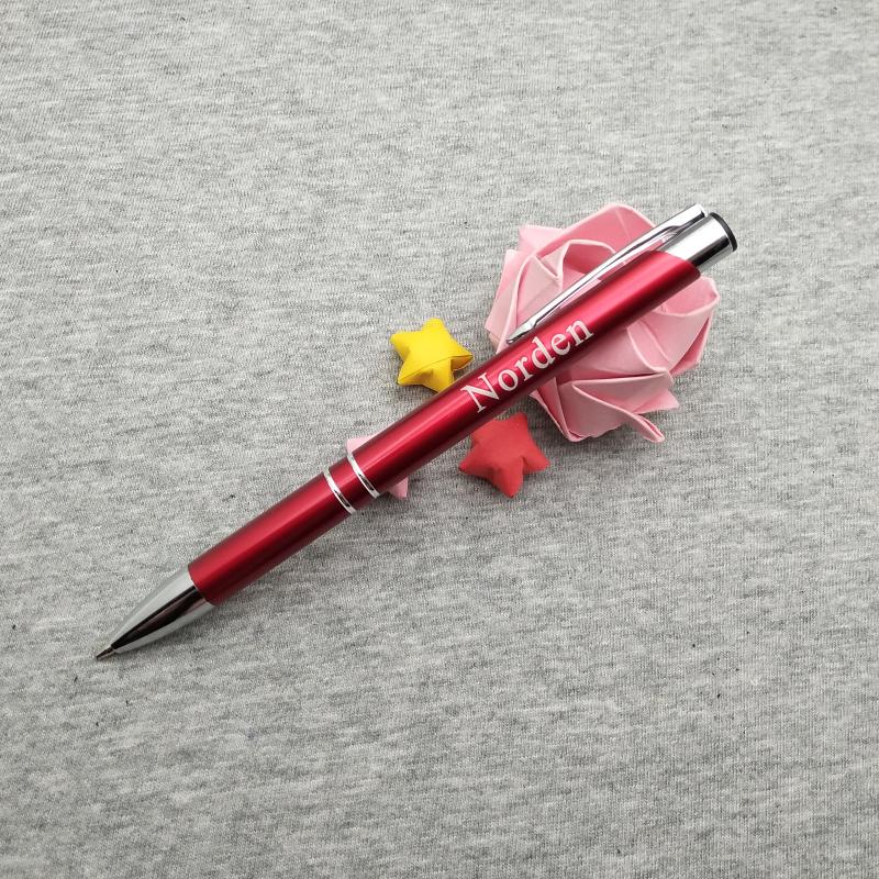 Ballpoint Pens 30pcs Luxury Metal Selling Design Company Logo Pen Promotional Gift Ideas Laser Engraved Custom With Your Name Text