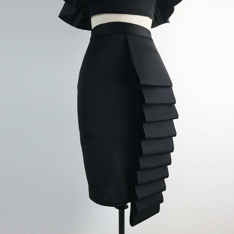 Women Pencil Skirt High Waist Slim Midi Solid Modest Classy Female Package Hip Jupes Falad Officewear Elegant Femme Fashion 210306