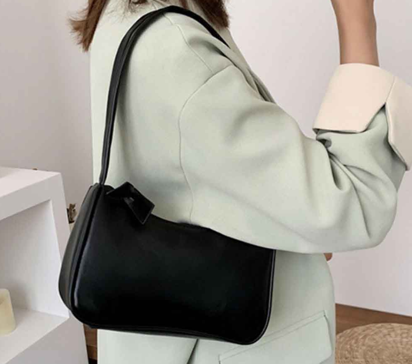Handle Bag Women Retro Handbag PU Leather Shoulder Totes Underarm Vintage Top Handle Bag Female Small Subaxillary Bags Clutch, Black
Handle Bag Women Retro Handbag PU Leather Shoulder Totes Underarm Vintage Top Handle Bag Female Small Subaxillary Bags Clutch, Black