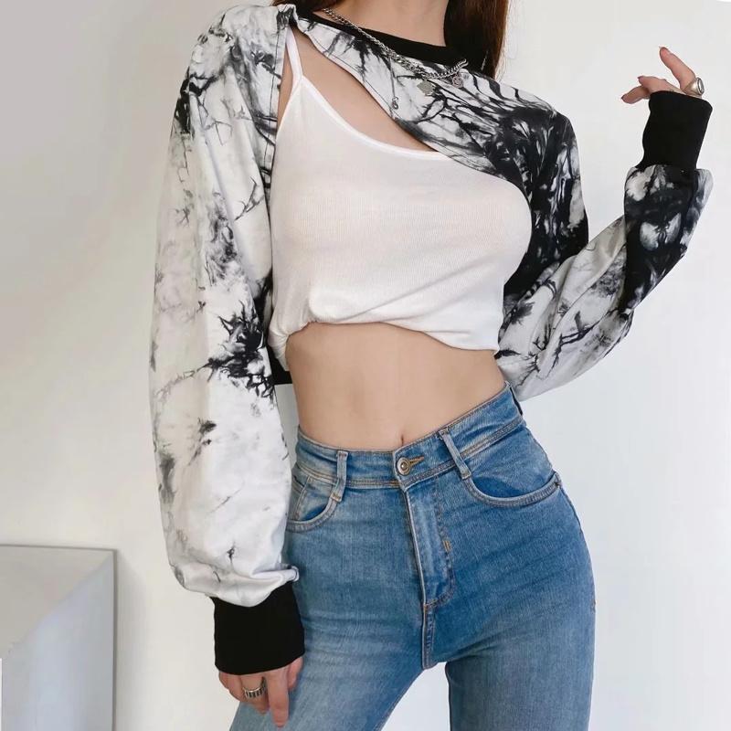 Women' Hoodies & Sweatshirts WOMENGAGA Women Asymmetrical Overhead Design Cropped Sweatshirt Super Crop Slouchy Cut Pullover 5R0K, Black
Women' Hoodies & Sweatshirts WOMENGAGA Women Asymmetrical Overhead Design Cropped Sweatshirt Super Crop Slouchy Cut Pullover 5R0K, Black