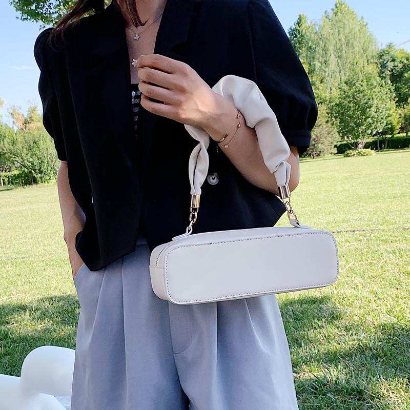 Fashion Design Women Fold Baguette Purse Handbags PU Leather Ladies Small Shoulder Messenger Bags Elegant Female Underarm Bag, Black 
Fashion Design Women Fold Baguette Purse Handbags PU Leather Ladies Small Shoulder Messenger Bags Elegant Female Underarm Bag, Black