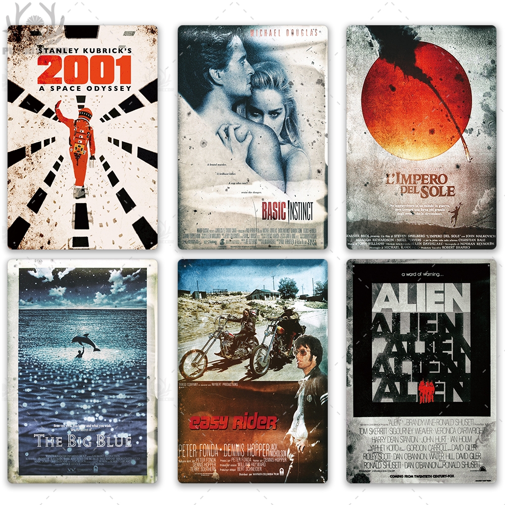 2020 Vintage Movie Metal Poster Plaque Metal Vintage Classic Movie Metal Sign Wall Decor for Bar Pub Man Cave Iron Painting Tin Sign
2020 Vintage Movie Metal Poster Plaque Metal Vintage Classic Movie Metal Sign Wall Decor for Bar Pub Man Cave Iron Painting Tin Sign