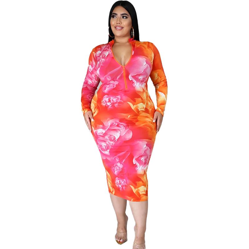 Casual Dresses Autumn Women Long Dress Zip V Neck Bag Hips High Waist Sexy Office Dreses Ladies Plus Size Bodycon Wholesale Drop, Red
Casual Dresses Autumn Women Long Dress Zip V Neck Bag Hips High Waist Sexy Office Dreses Ladies Plus Size Bodycon Wholesale Drop, Red