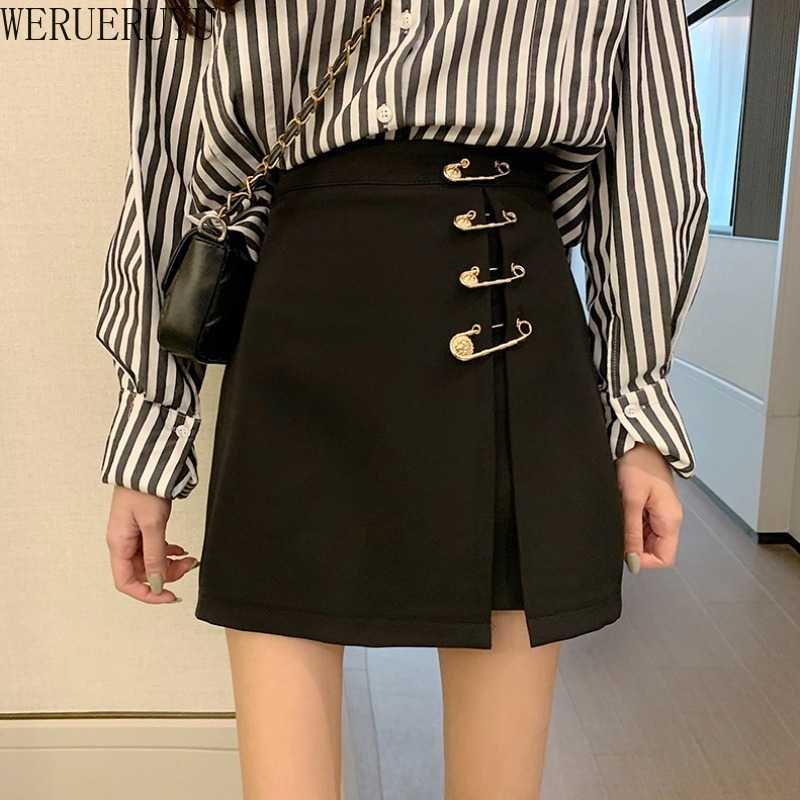 Streetwear Mini Skirt Women Side split brooch High Waist Side Zipper Short Skirt Sexy Female A-Line Slim Hip Camo Skirts 210608, Photo color
Streetwear Mini Skirt Women Side split brooch High Waist Side Zipper Short Skirt Sexy Female A-Line Slim Hip Camo Skirts 210608, Photo color