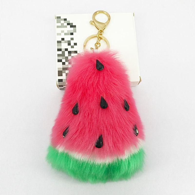 Keychains Cute Watermelon Key Chains Puffy Pompom Handmade Soft Fur Pendant For Bag Decoration Car Jewelry Ornament Kids Toy
Keychains Cute Watermelon Key Chains Puffy Pompom Handmade Soft Fur Pendant For Bag Decoration Car Jewelry Ornament Kids Toy