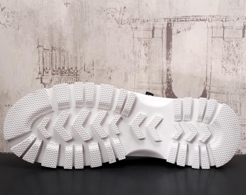 New mafu Love High End Boots Anti-Wrinkle Gang Wedding Shoes Punk Comfort Shoe chaussure homme Cowboy Motorcycle Work & Safet boot A23